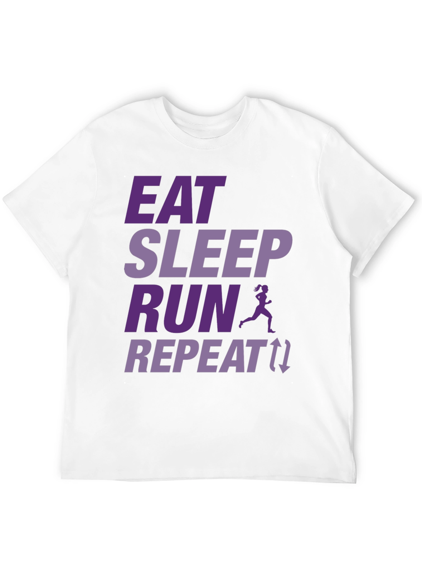 Eat Sleep Run Repeat T-Shirt - Runners Tee