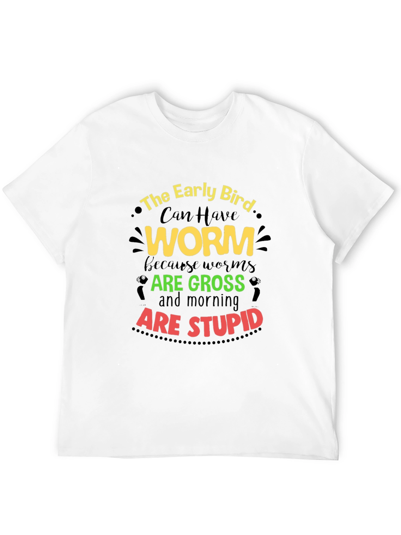Early Bird Worms Graphic Tee