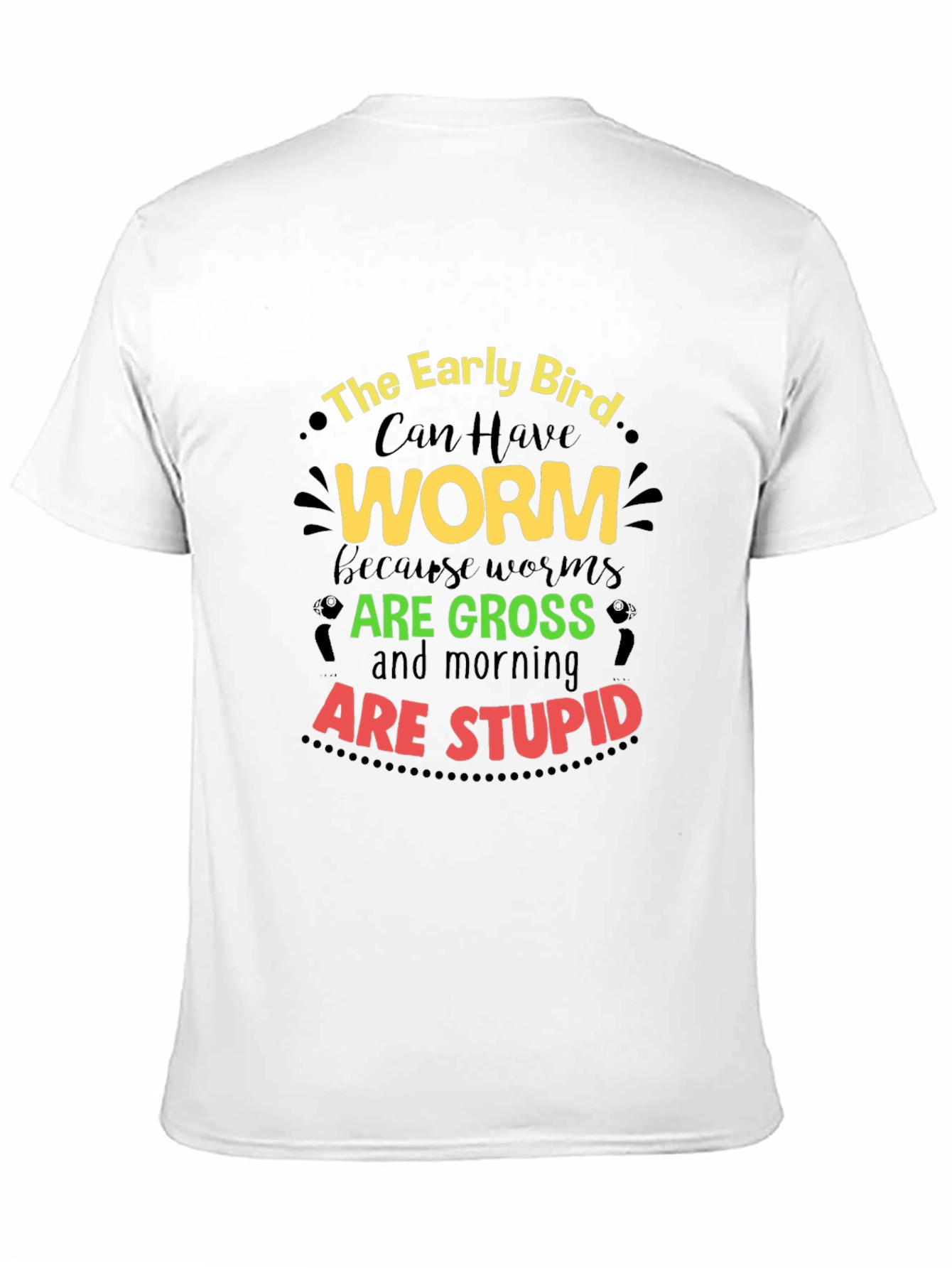 Early Bird Worms Graphic Tee