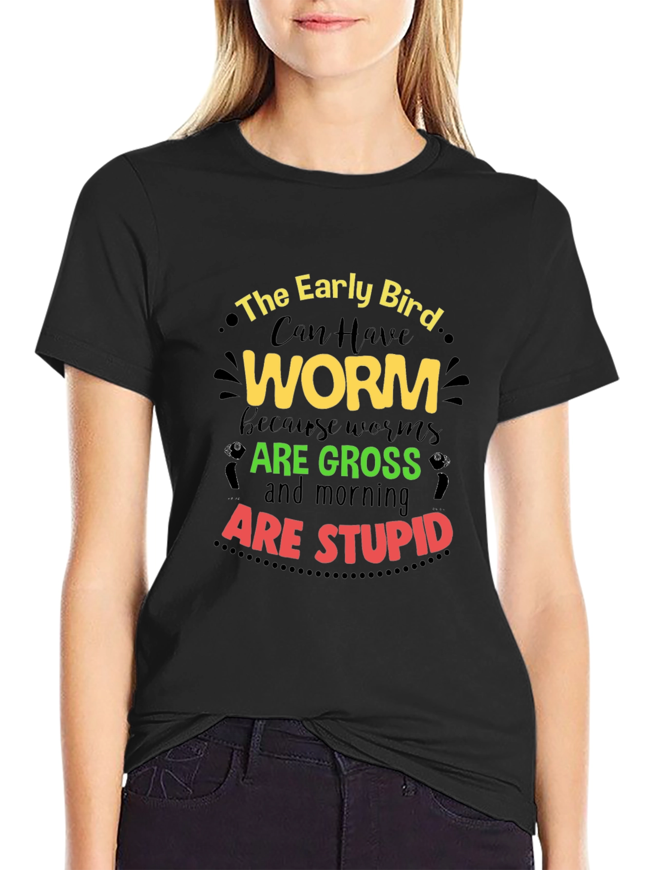 Early Bird Worms Graphic Tee