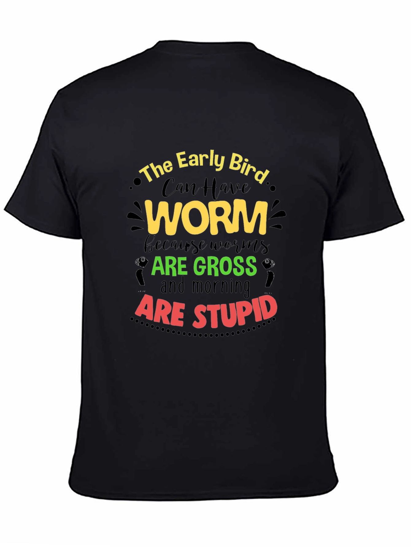 Early Bird Worms Graphic Tee