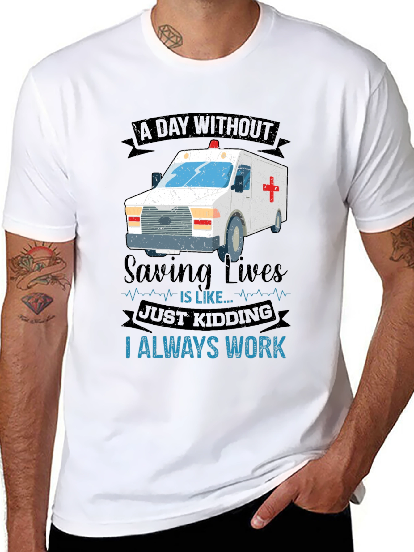 EMT Always Working T-Shirt