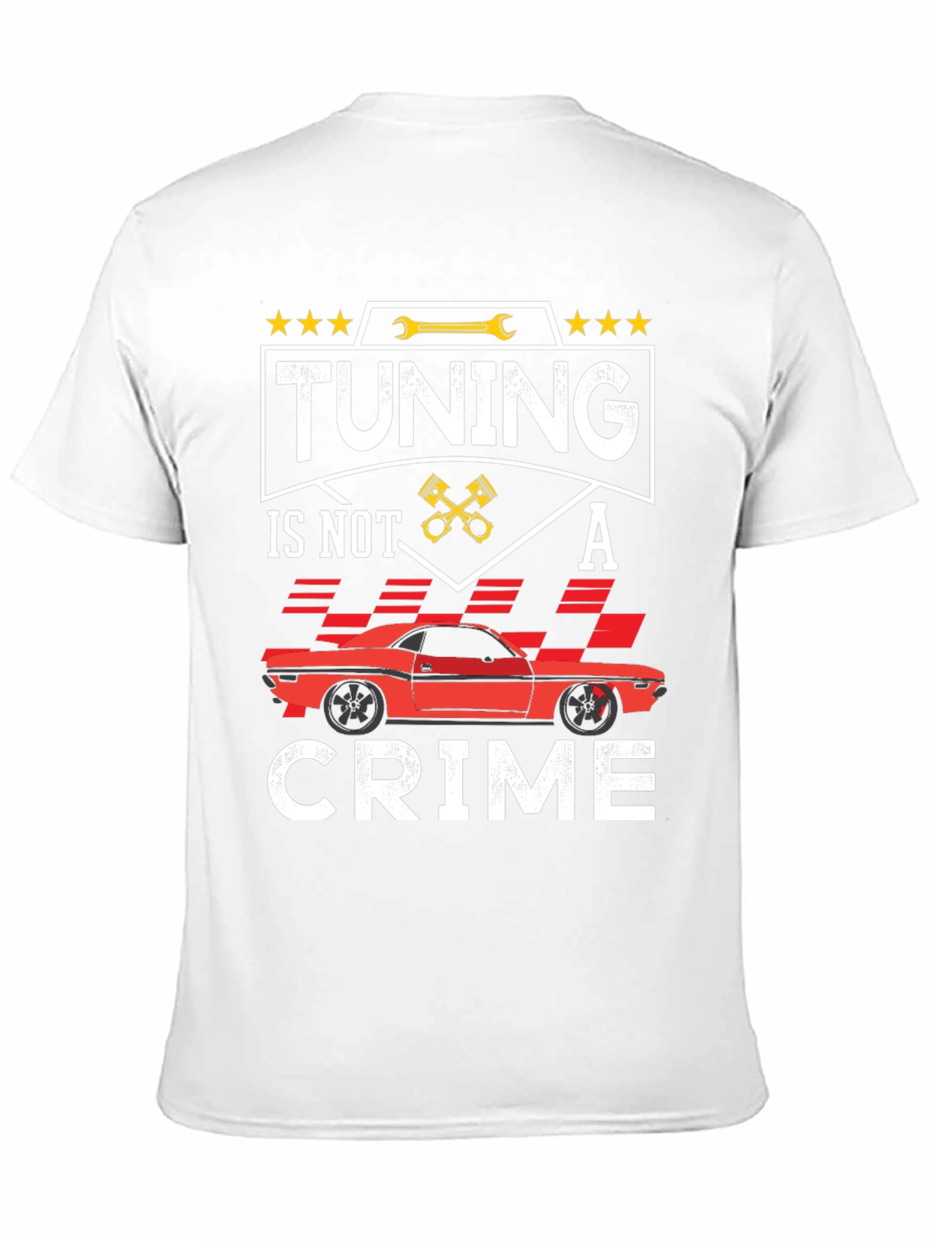 Tuning Is Not A Crime Graphic T-Shirt