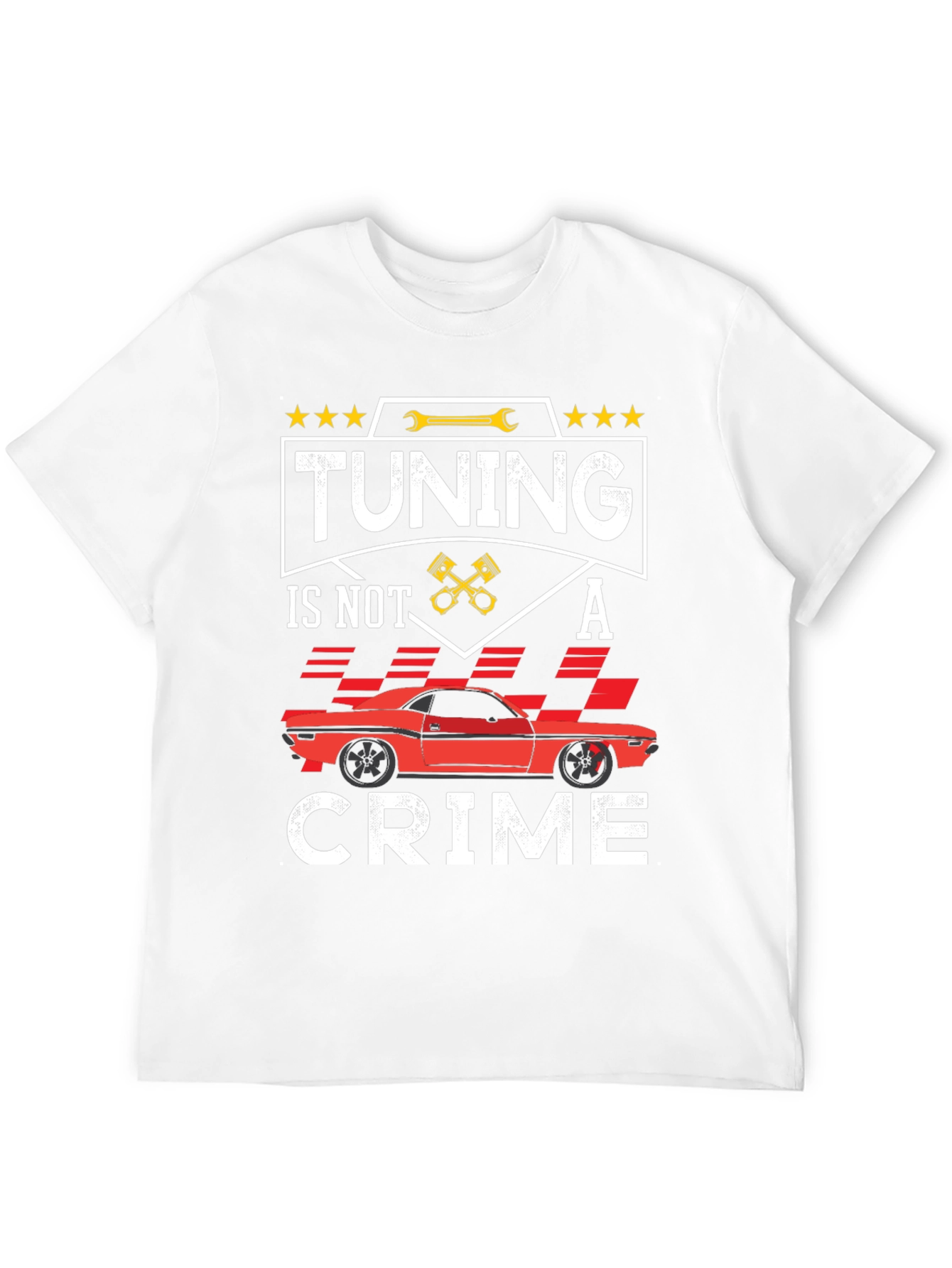 Tuning Is Not A Crime Graphic T-Shirt