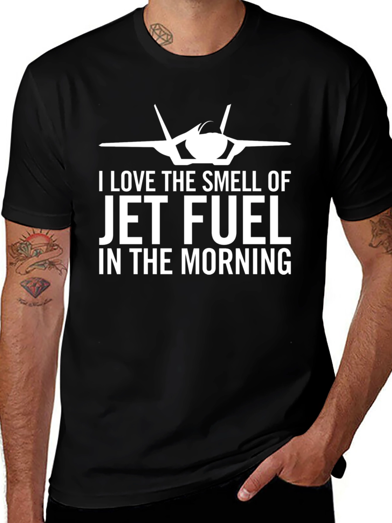 Jet Fuel Morning T-Shirt - Pilot Aviation Tee