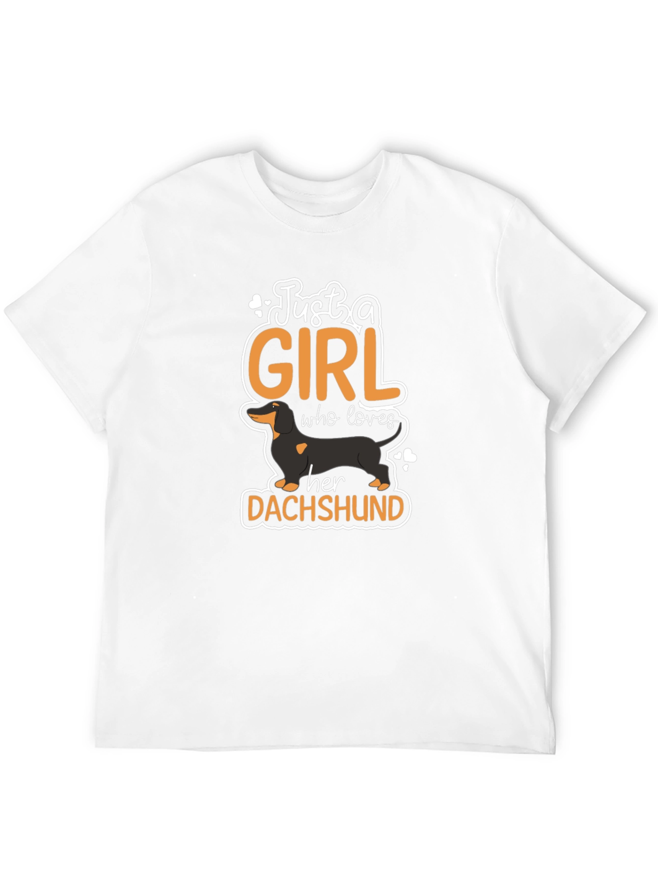 Just A Girl Who Loves Dachshunds T-Shirt
