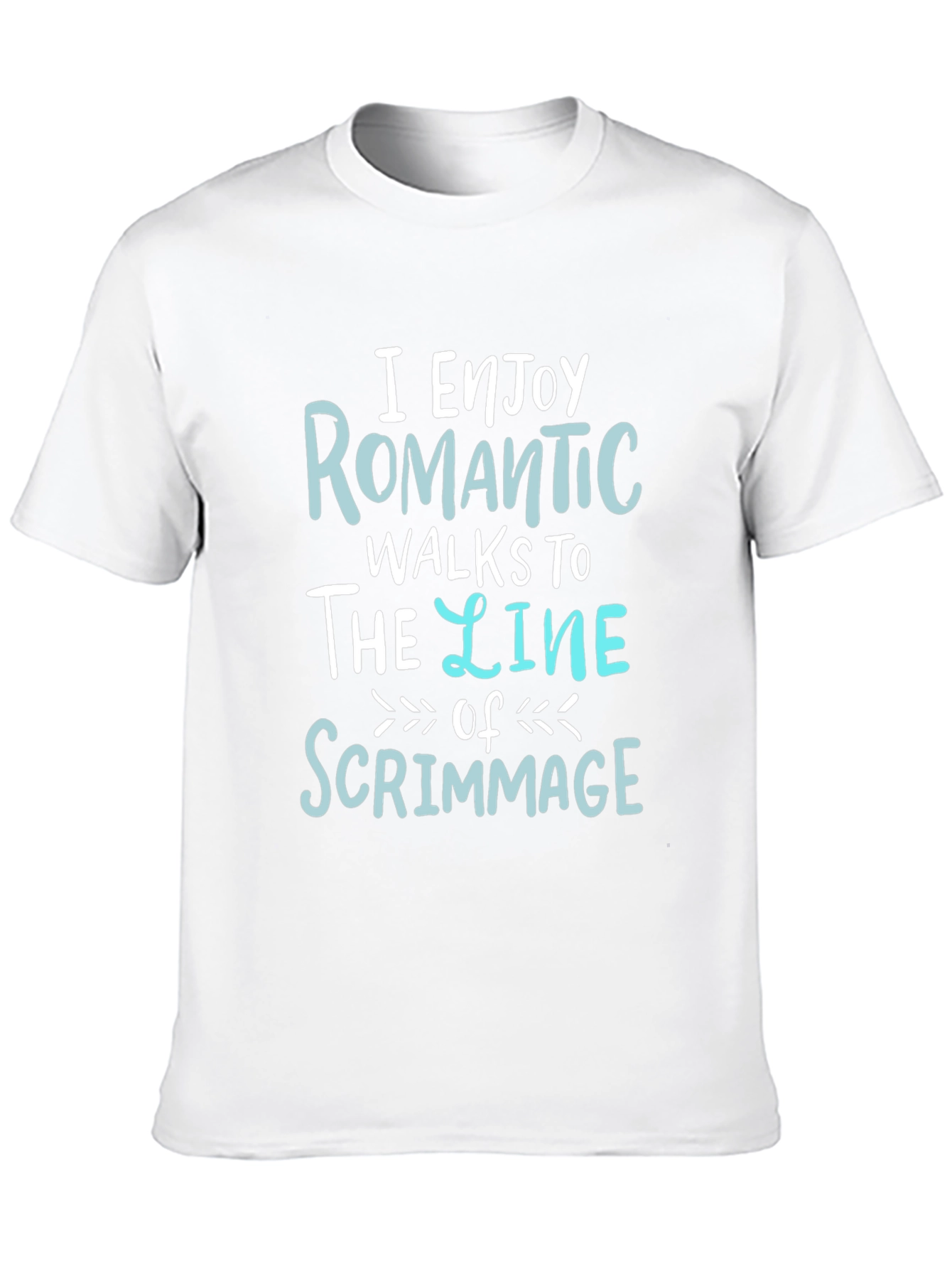 Romantic Walks to the Line of Scrimmage Graphic T-Shirt
