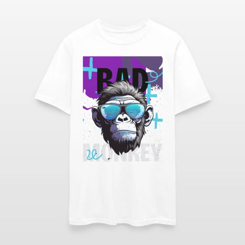 BAD MONKEY – Neon Rebel Ape Tee