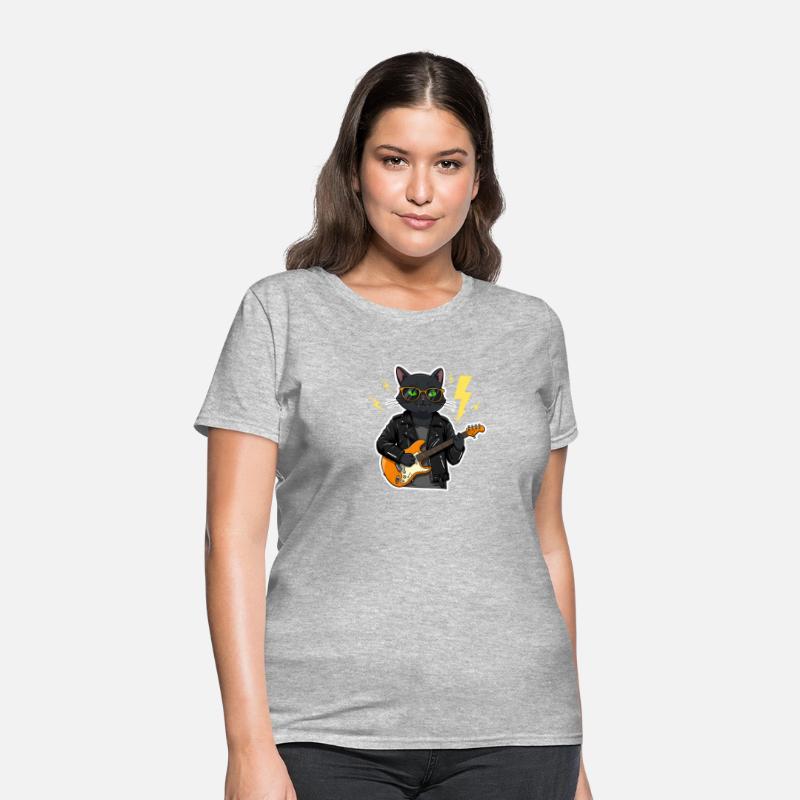 Badass Cat Metalhead – Hardcore Feline Rocker