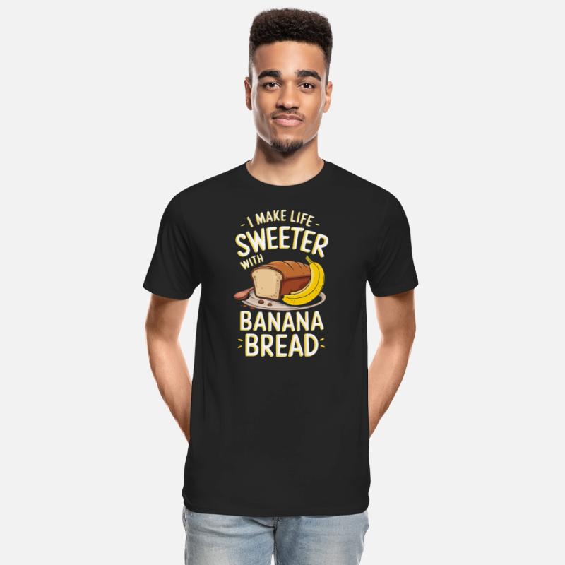 Banana Bread Eater Food Lover Breakfast Foodie