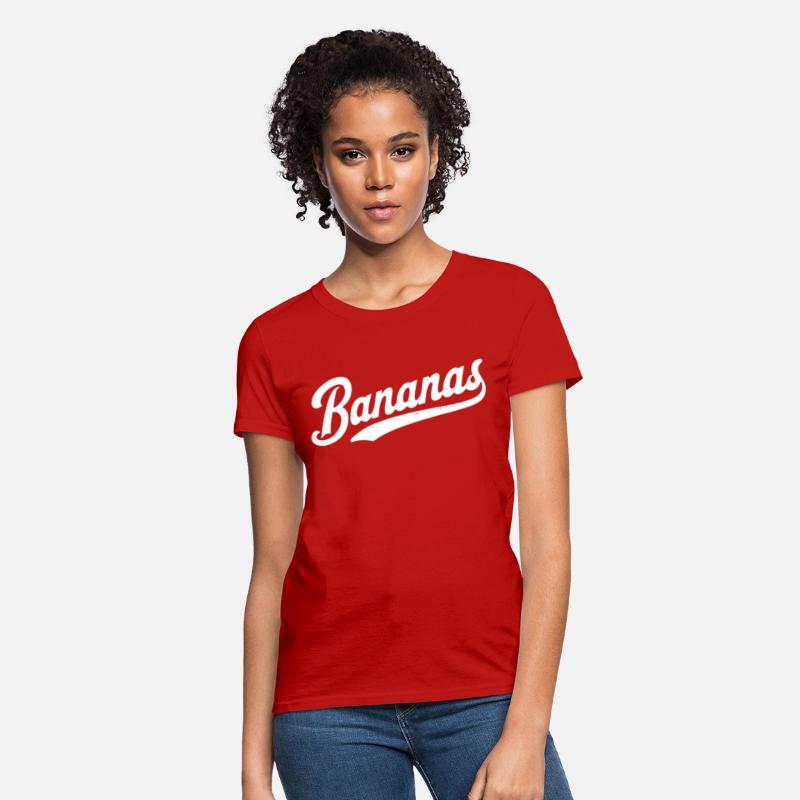 Bananas - Fun Vintage Style Fruit Shirt