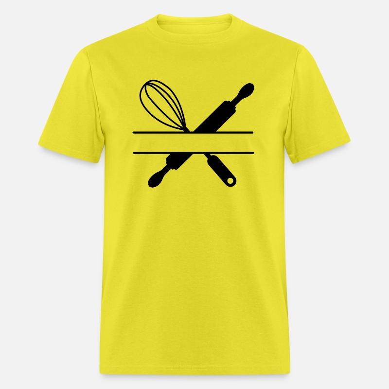 Banner text rolling pin and whisk