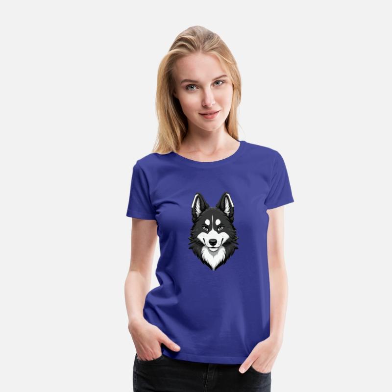 beautiful dog head