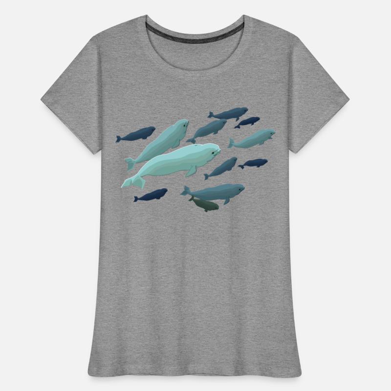 Beluga Whales Shirts & Beluga Whale Art Gifts