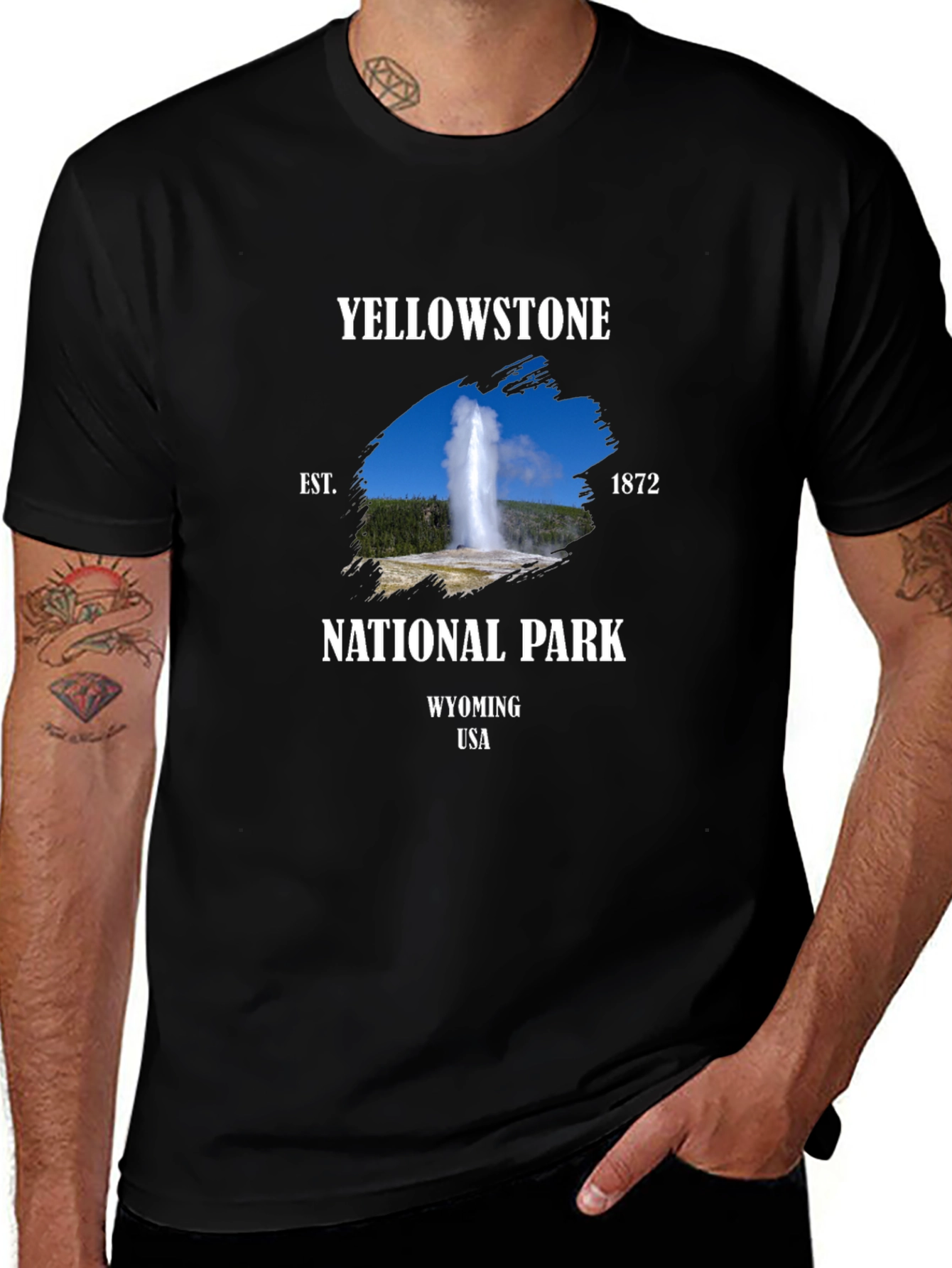 Yellowstone National Park Graphic Tee