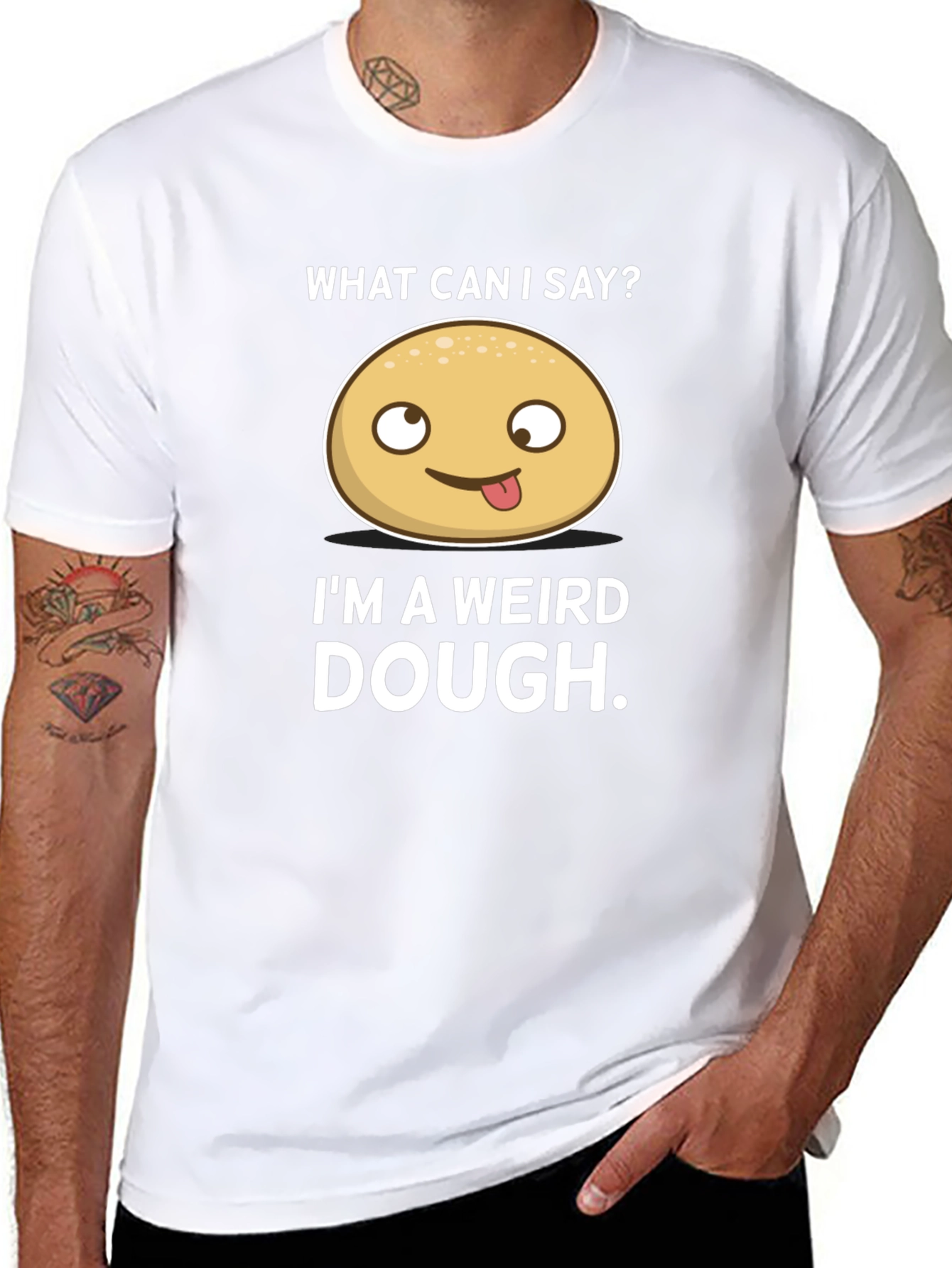 Weird Dough T-Shirt - Funny Food Pun Tee