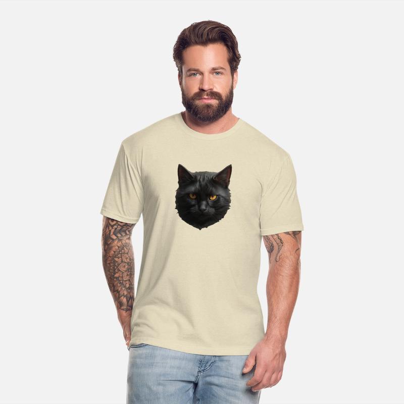 black cat face