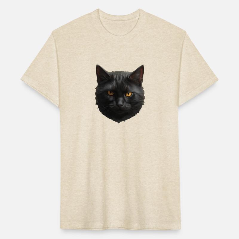 black cat face