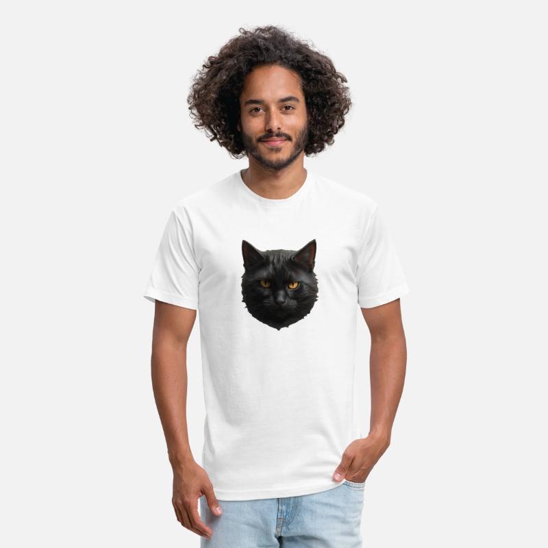 black cat face