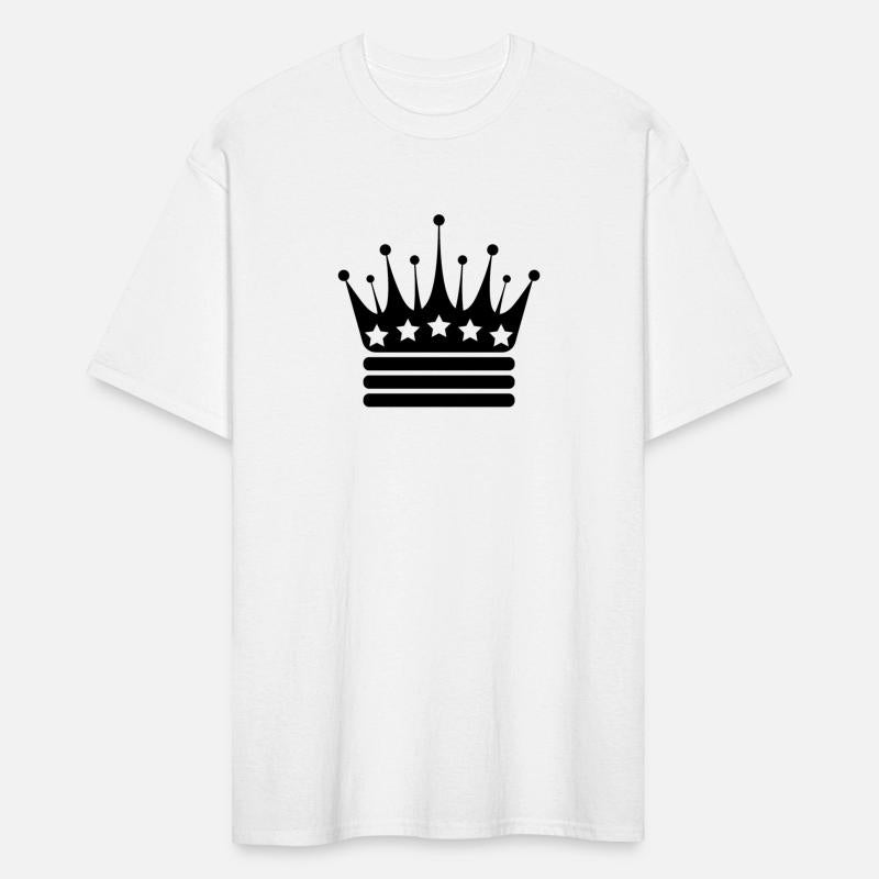 black crown with stars with stripes