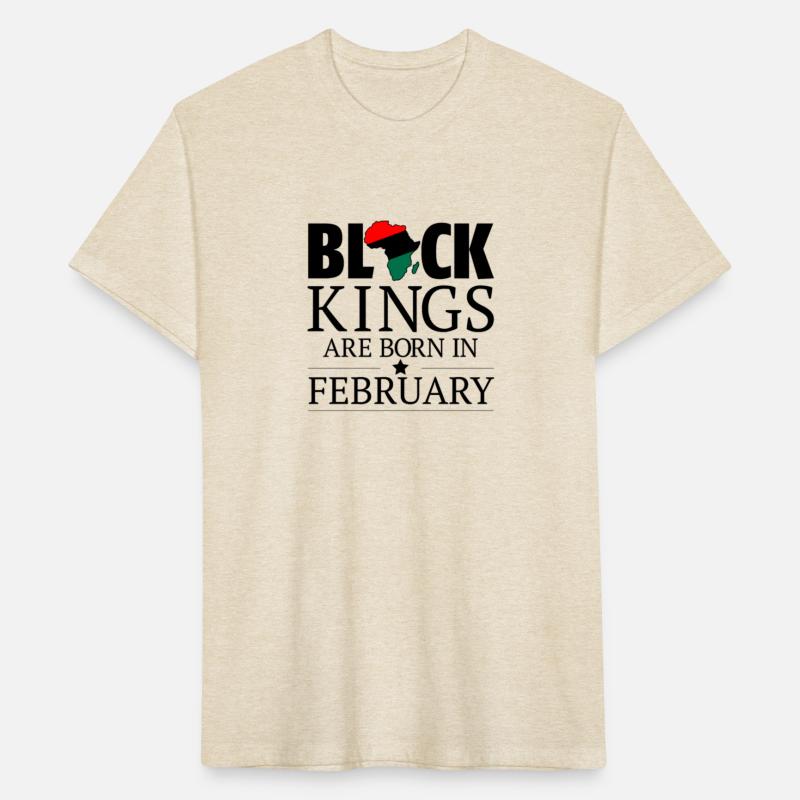 black kings are born in february for light
