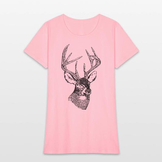 Black Whitetail Deer Head