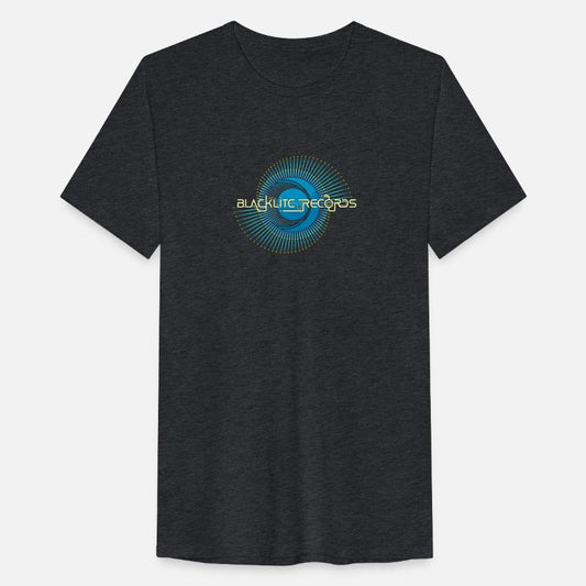 Blacklite Records Logo - Blue Spiral