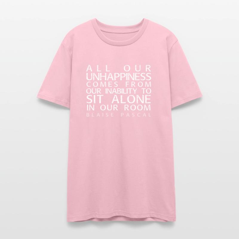 Blaise Pascal Quote: All Our Unhappiness