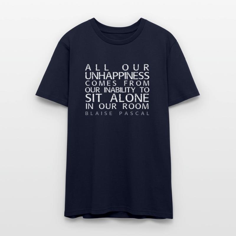 Blaise Pascal Quote: All Our Unhappiness