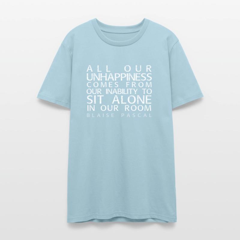 Blaise Pascal Quote: All Our Unhappiness