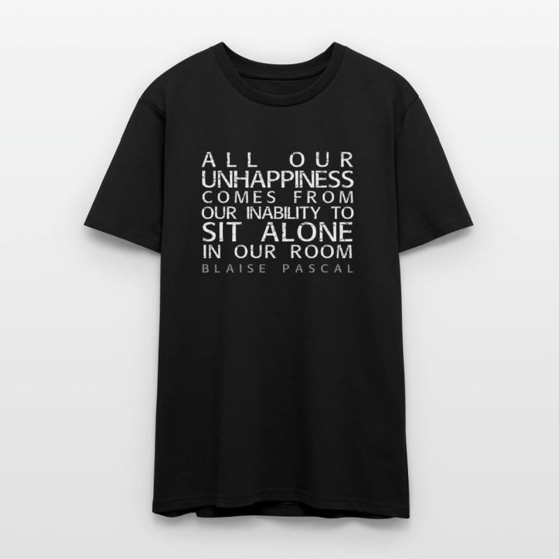 Blaise Pascal Quote: All Our Unhappiness