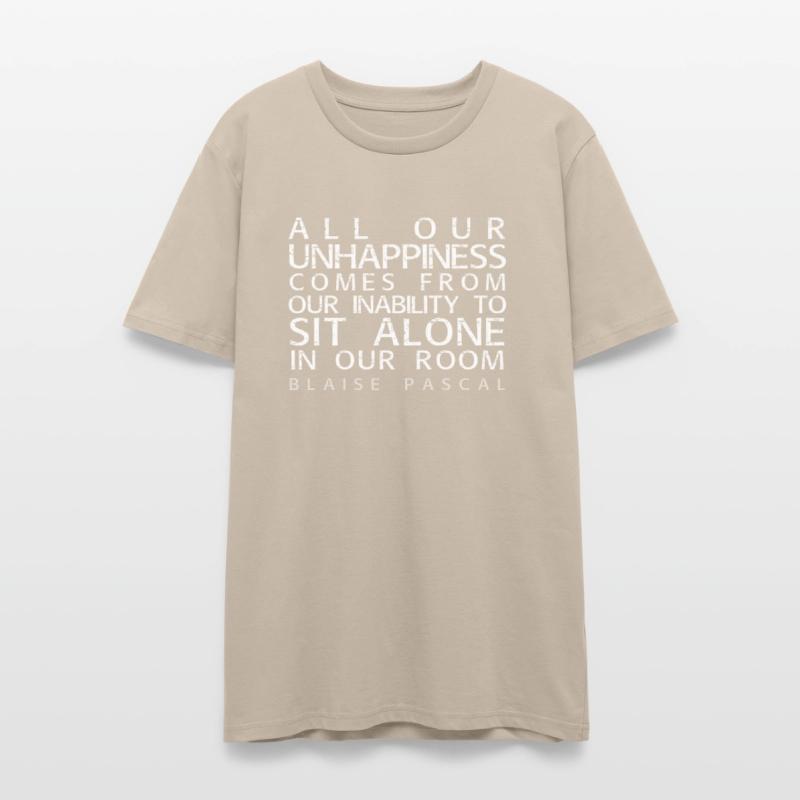 Blaise Pascal Quote: All Our Unhappiness