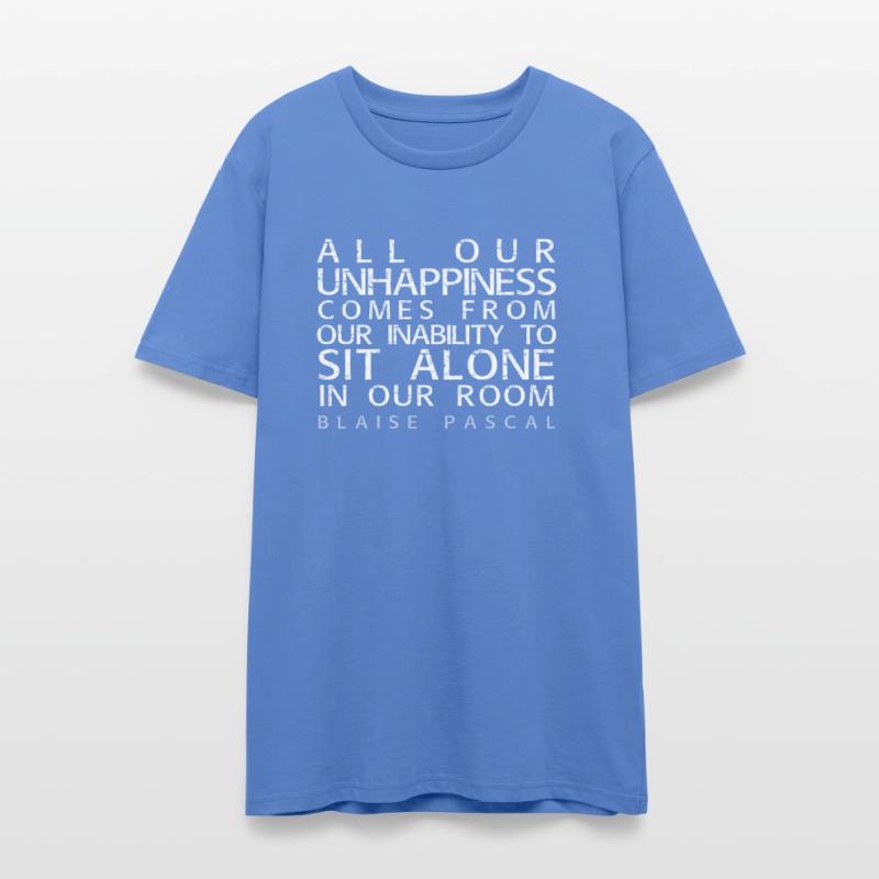 Blaise Pascal Quote: All Our Unhappiness