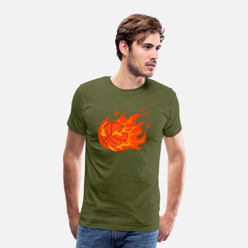Blazing Victory The Fiery Spirit Of Basketball