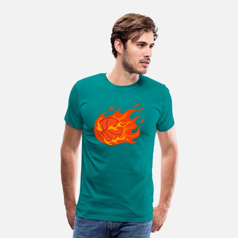 Blazing Victory The Fiery Spirit Of Basketball