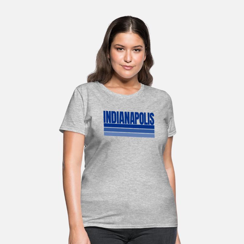 Blue Indianapolis Stripes Fun Indianapolis Blue