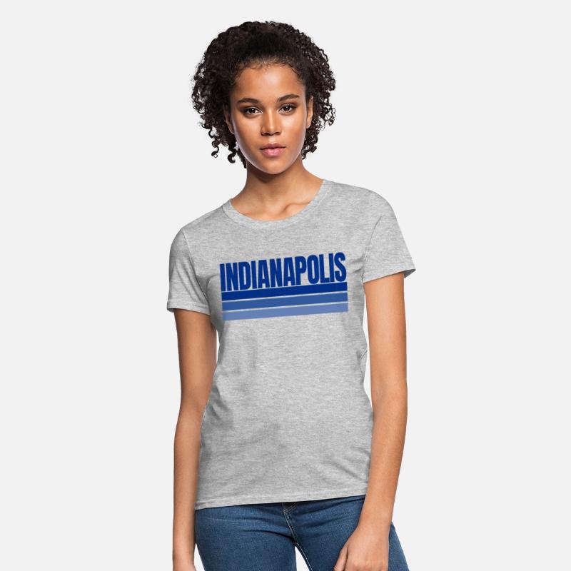 Blue Indianapolis Stripes Fun Indianapolis Blue