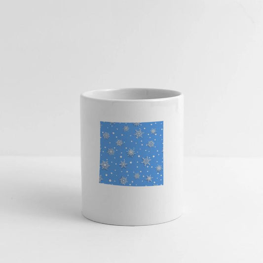 Blue Snowflakes Pattern
