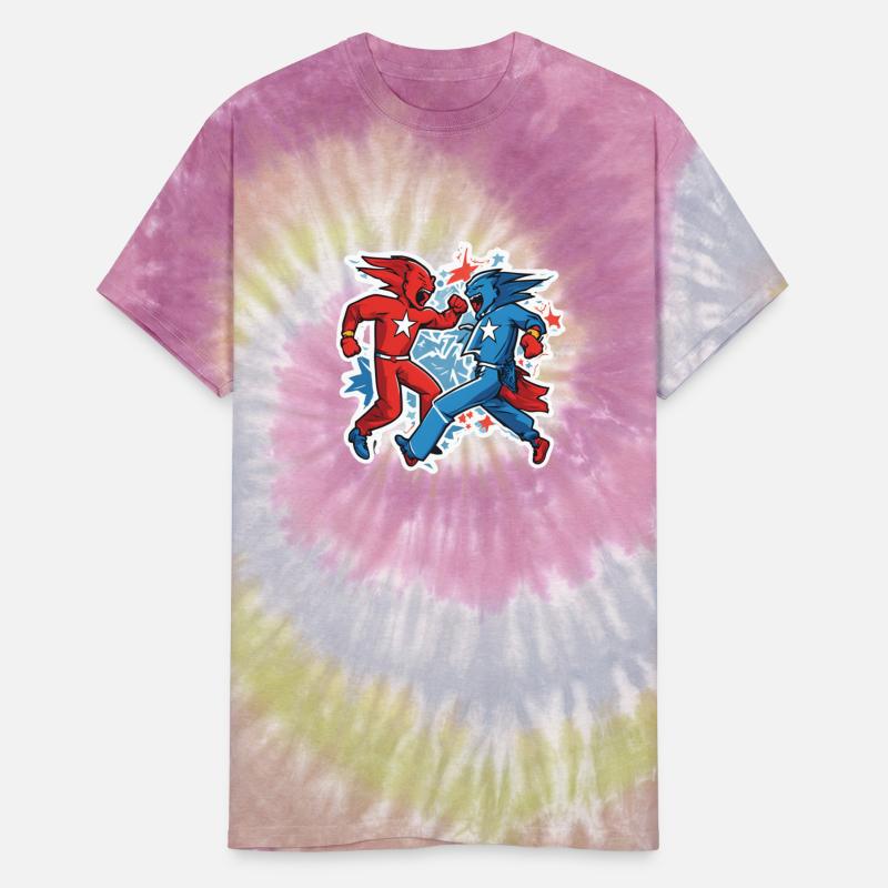 blue vs red