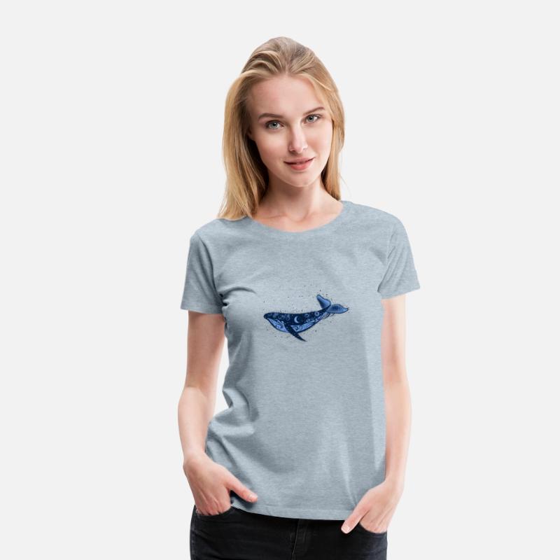 Blue Whale and Stars