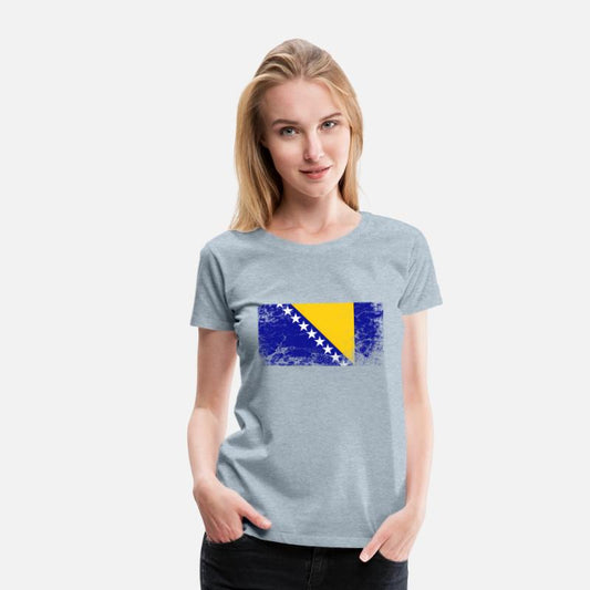 Bosnia And Herzegovina National Flag