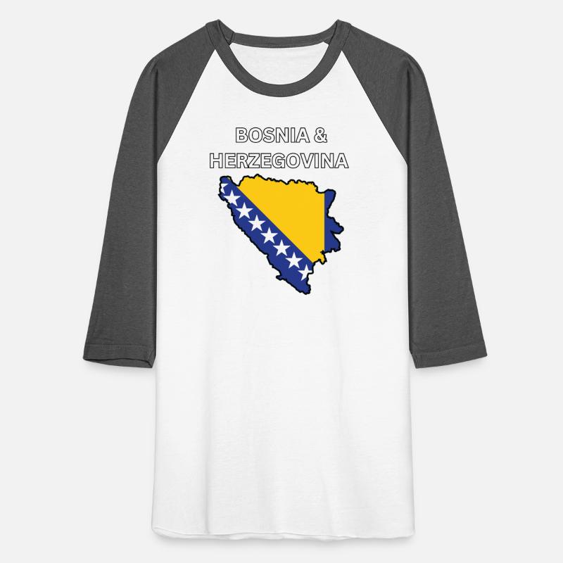 Bosnia Herzegovina Flag Map
