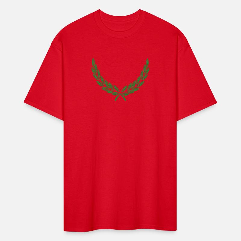 Bottom decoration laurel wreath green