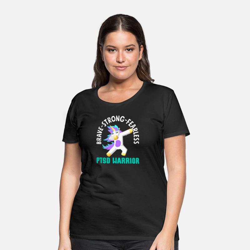 Brave Strong Fearless PTSD Awareness