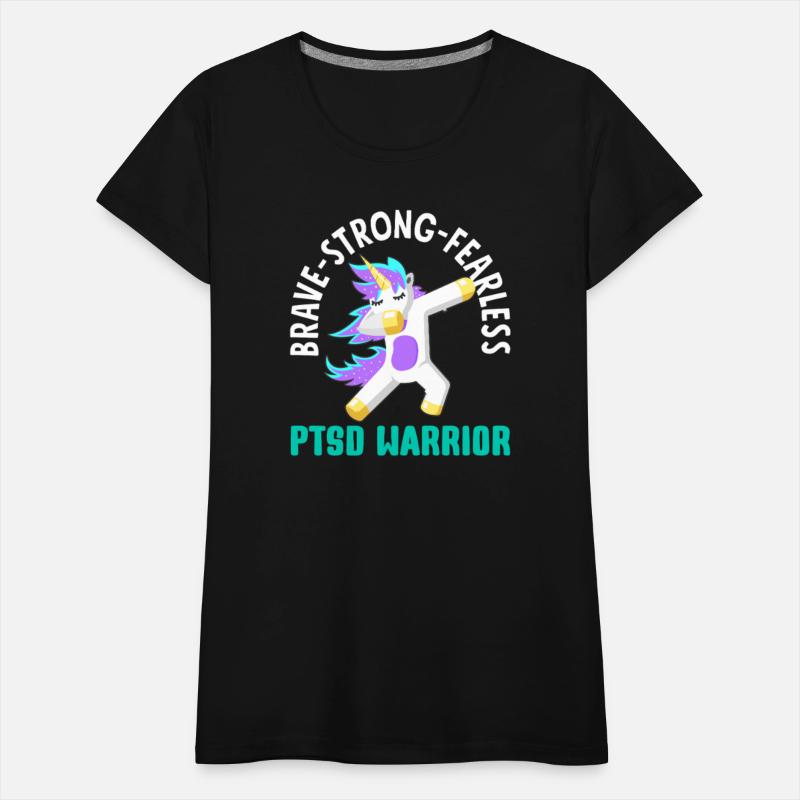 Brave Strong Fearless PTSD Awareness