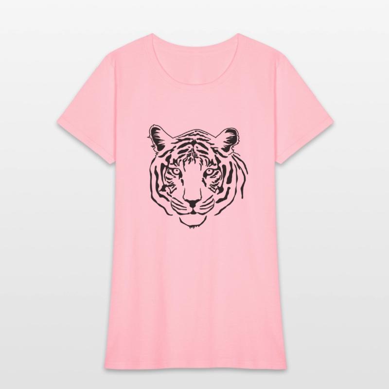 Brave Tiger Face