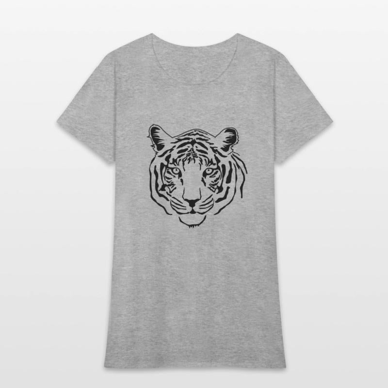 Brave Tiger Face