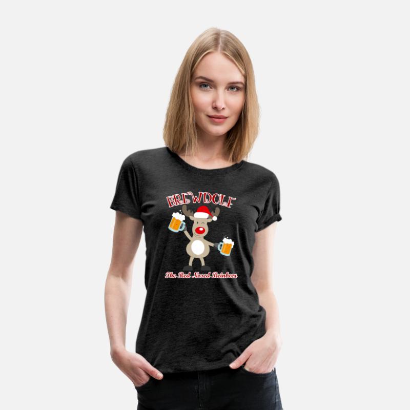 Brewdolph Red Nosed Reinbeer Christmas Reindeer