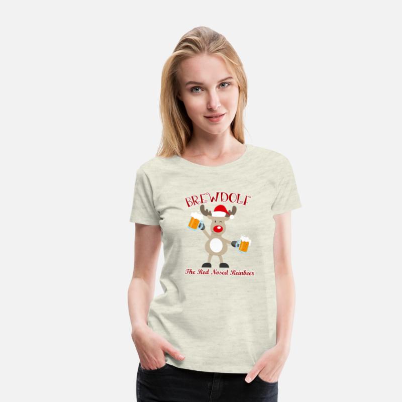 Brewdolph Red Nosed Reinbeer Christmas Reindeer