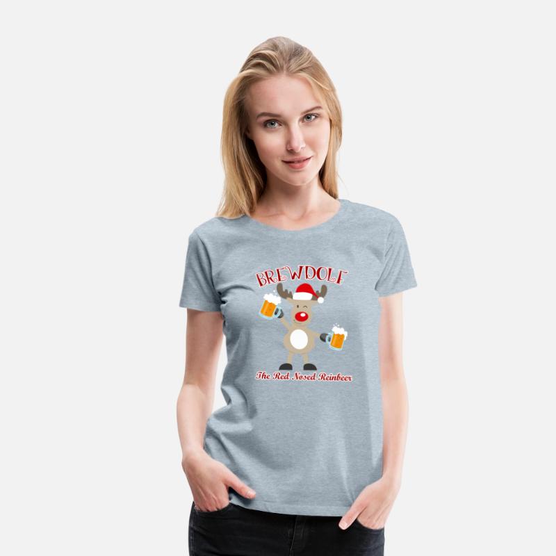 Brewdolph Red Nosed Reinbeer Christmas Reindeer